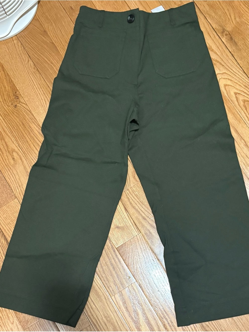 Ultra-Stretch Ponte Cropped Wide Leg Pants